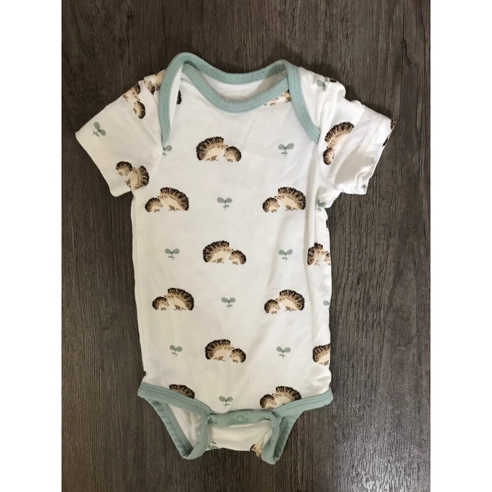 Kyte Hedgehog Bamboo Bodysuit Size 0-3mo